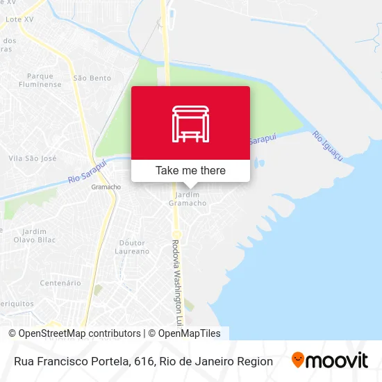 Rua Francisco Portela, 616 map