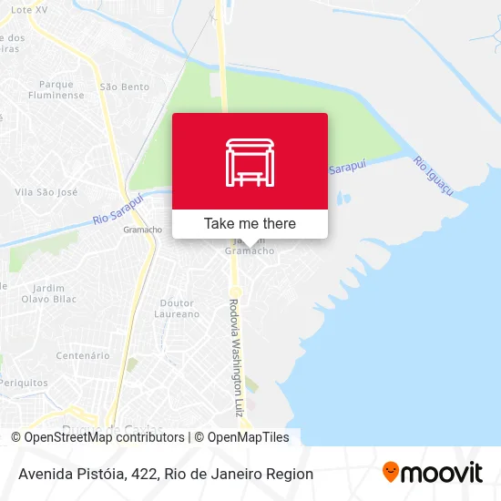 Avenida Pistóia, 422 map