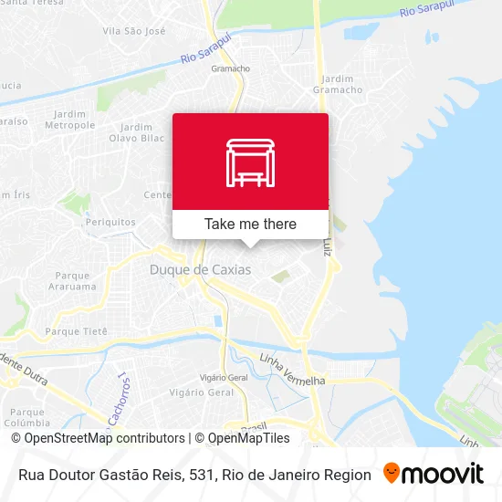 Rua Doutor Gastão Reis, 531 map