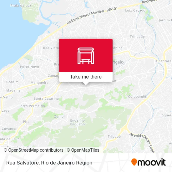 Rua Salvatore map