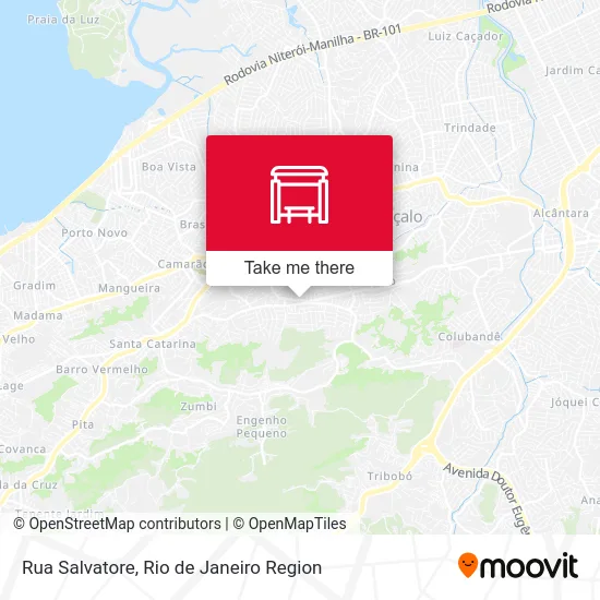 Rua Salvatore map