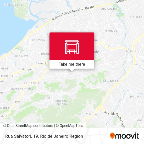 Rua Salvatori, 19 map