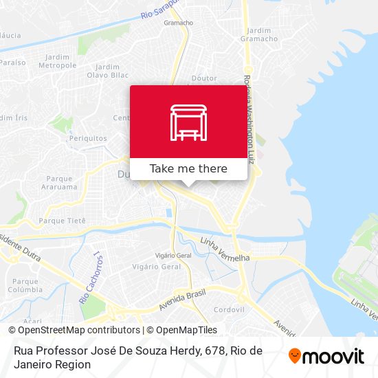 Rua Professor José De Souza Herdy, 678 map