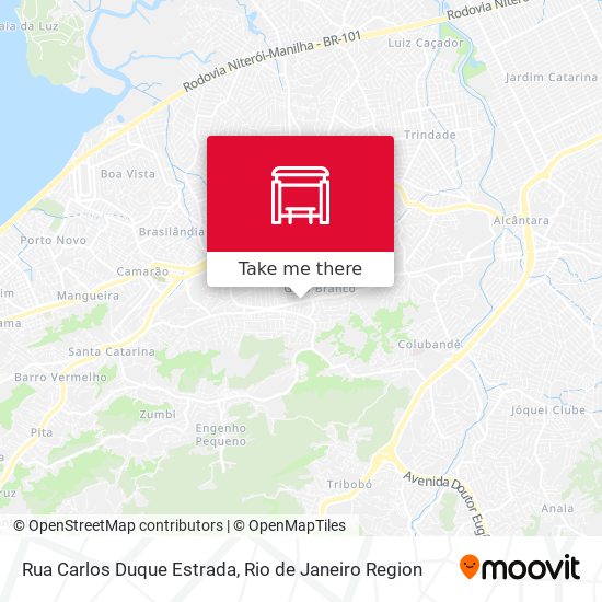 Rua Carlos Duque Estrada map