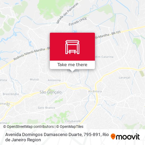 Avenida Domingos Damasceno Duarte, 795-891 map