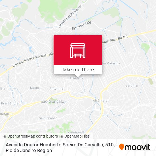 Avenida Doutor Humberto Soeiro De Carvalho, 510 map