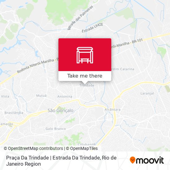 Praça Da Trindade | Estrada Da Trindade map