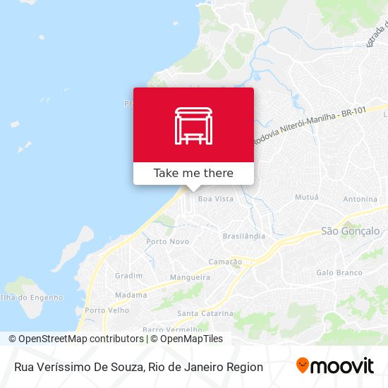 Rua Veríssimo De Souza map