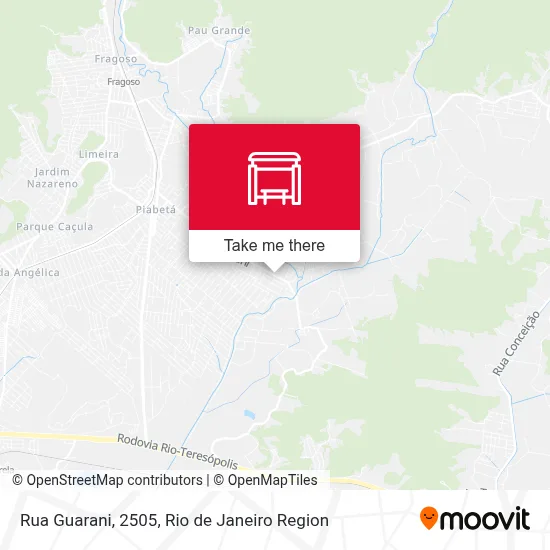 Rua Guarani, 2505 map