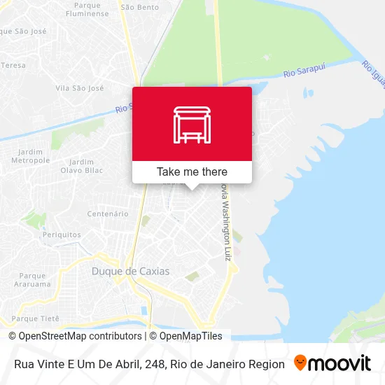 Rua Vinte E Um De Abril, 248 map