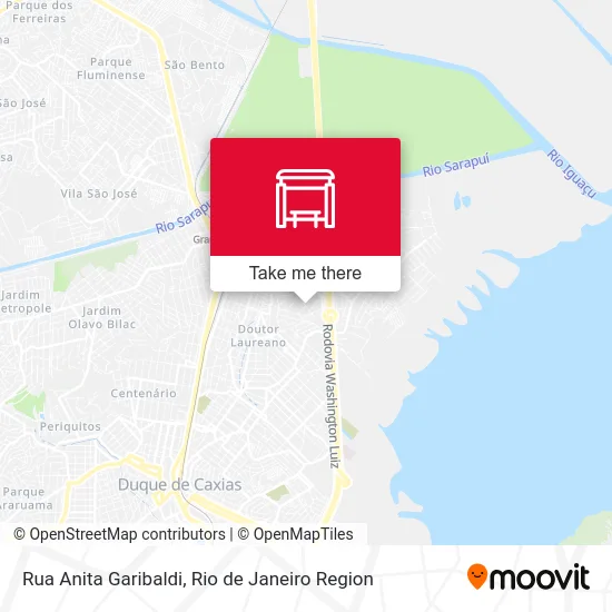 Rua Anita Garibaldi map