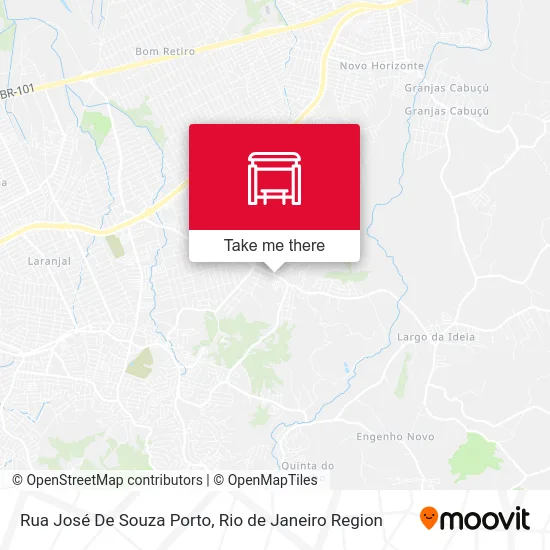 Rua José De Souza Porto map