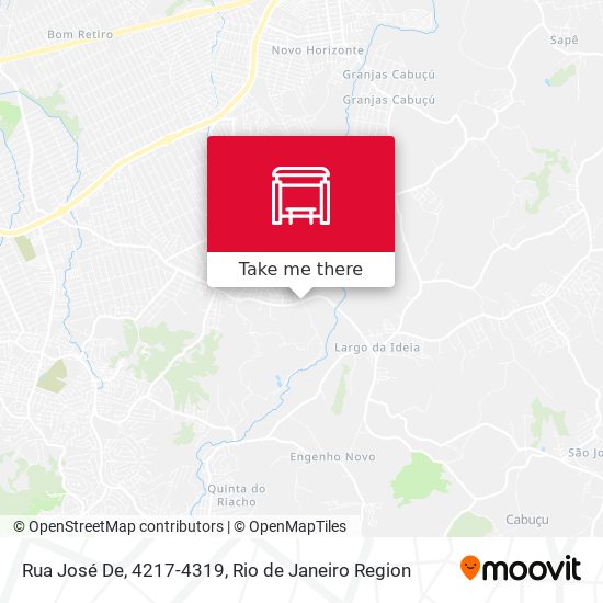 Rua José De, 4217-4319 map