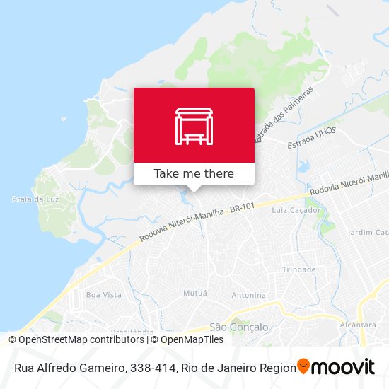 Rua Alfredo Gameiro, 338-414 map