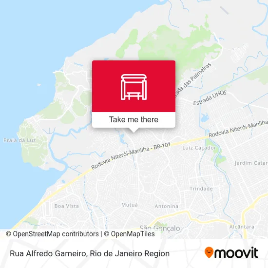 Rua Alfredo Gameiro map