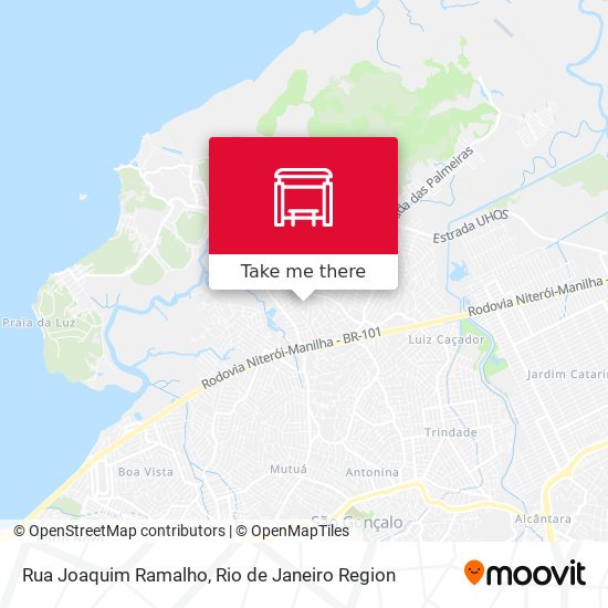 Rua Joaquim Ramalho map
