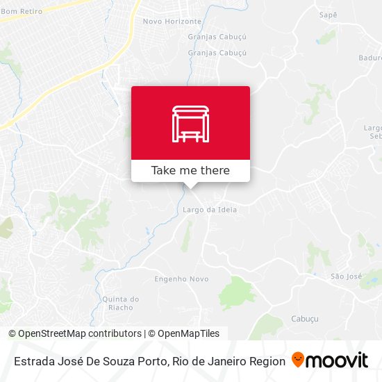 Estrada José De Souza Porto map