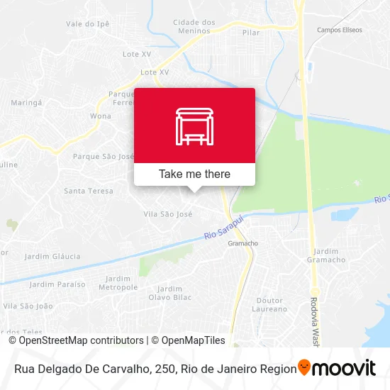 Rua Delgado De Carvalho, 250 map