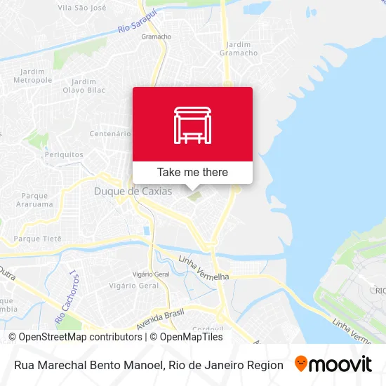 Rua Marechal Bento Manoel map