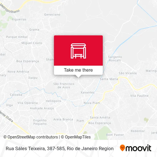 Rua Sáles Teixeira, 387-585 map