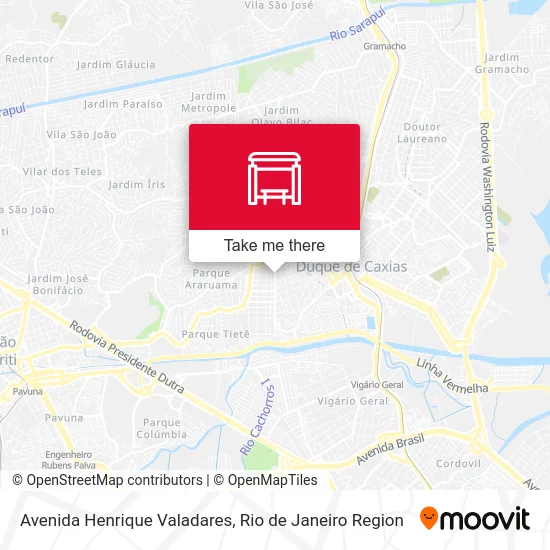 Avenida Henrique Valadares map