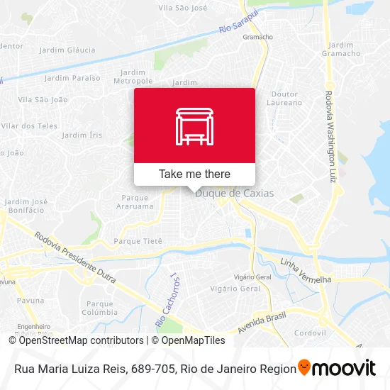 Rua Maria Luiza Reis, 689-705 map