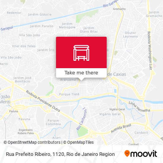 Rua Prefeito Ribeiro, 1120 map
