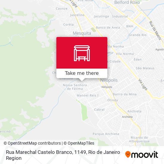Rua Marechal Castelo Branco, 1149 map