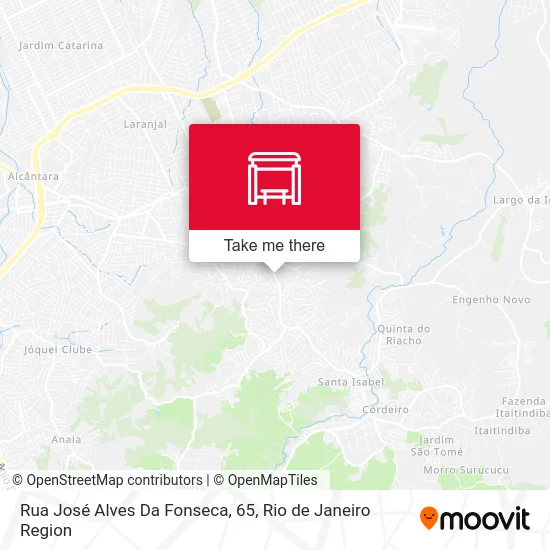 Rua José Alves Da Fonseca, 65 map