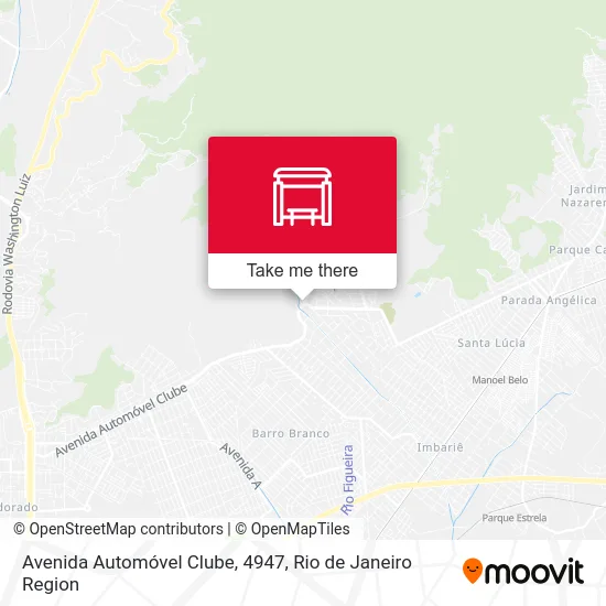 Avenida Automóvel Clube, 4947 map
