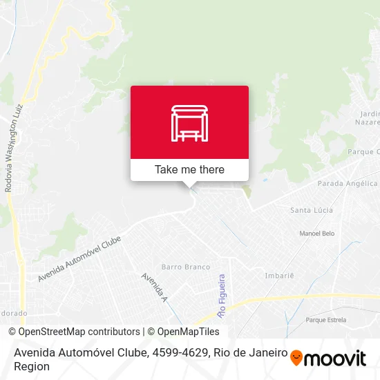 Avenida Automóvel Clube, 4599-4629 map
