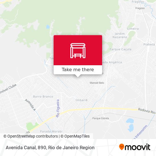 Avenida Canal, 890 map