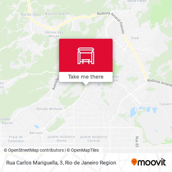 Rua Carlos Mariguella, 3 map