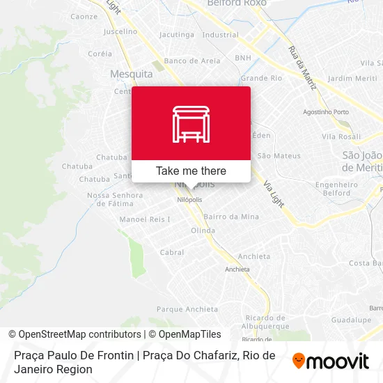 Praça Paulo De Frontin | Praça Do Chafariz map