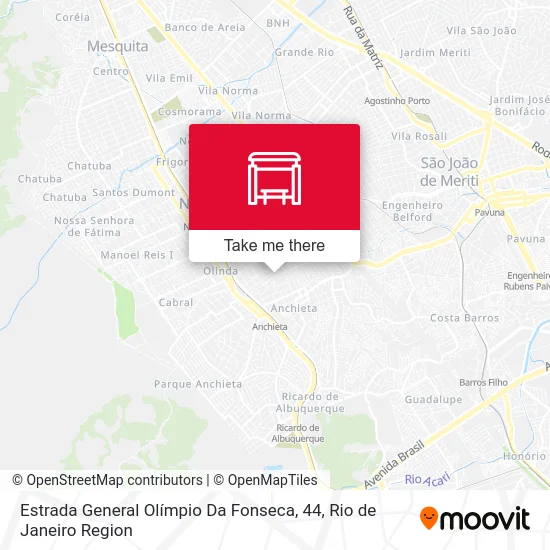 Estrada General Olímpio Da Fonseca, 44 map