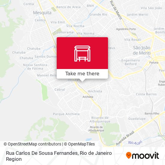 Rua Carlos De Sousa Fernandes map