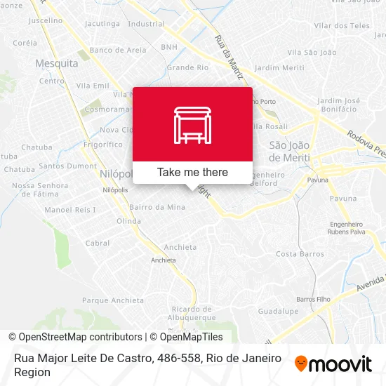 Rua Major Leite De Castro, 486-558 map