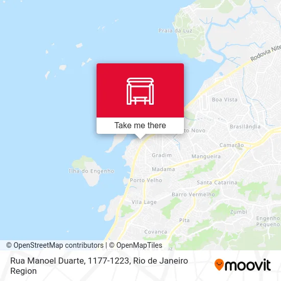 Rua Manoel Duarte, 1177-1223 map