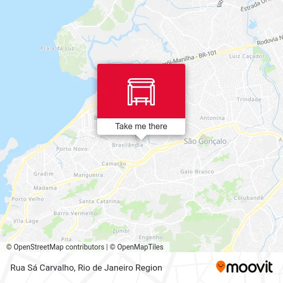 Rua Sá Carvalho map