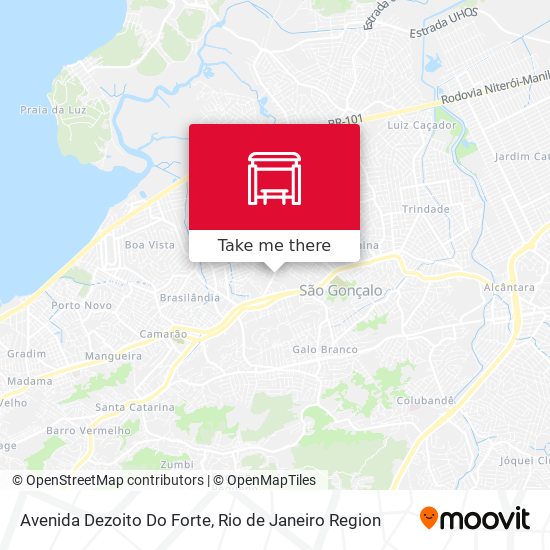 Avenida Dezoito Do Forte map