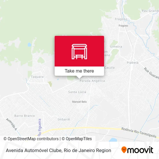 Avenida Automóvel Clube map