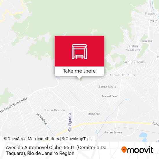 Avenida Automóvel Clube, 6501 (Cemitério Da Taquara) map