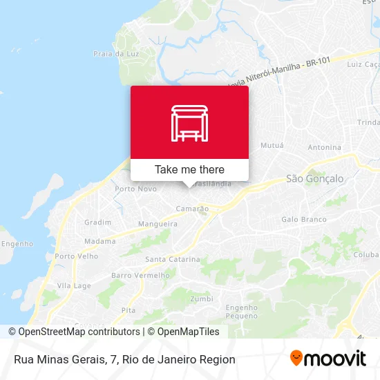 Rua Minas Gerais, 7 map