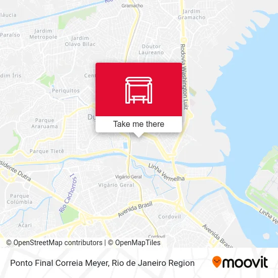 Ponto Final Correia Meyer map