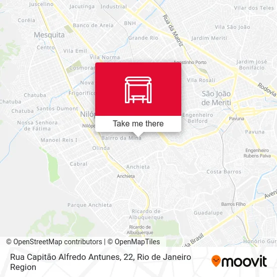 Rua Capitão Alfredo Antunes, 22 map