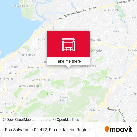 Rua Salvatori, 402-472 map