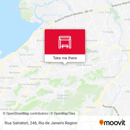 Rua Salvatori, 246 map