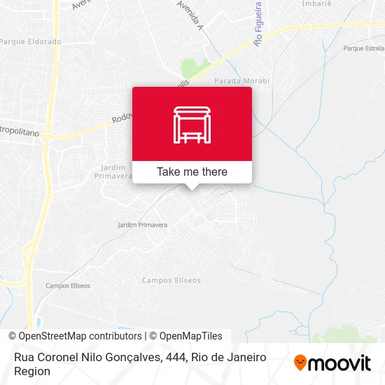 Rua Coronel Nilo Gonçalves, 444 map