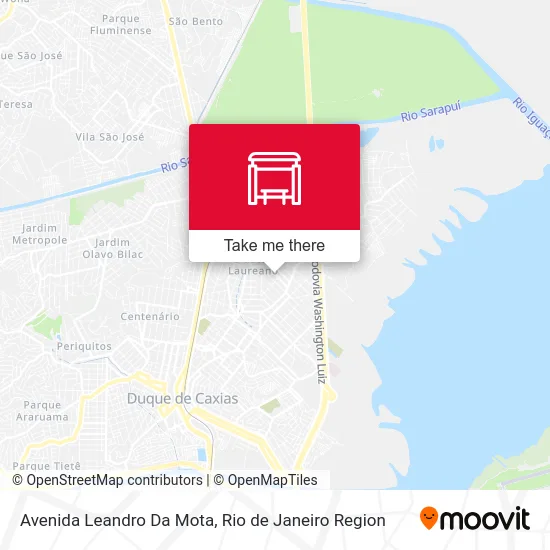 Avenida Leandro Da Mota map