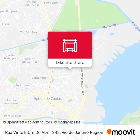 Rua Vinte E Um De Abril, 248 map